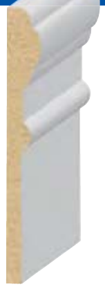 Traditional Chair Rail profile, model 656MUL