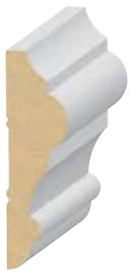 Malibu Chair Rail profile, model 647MUL