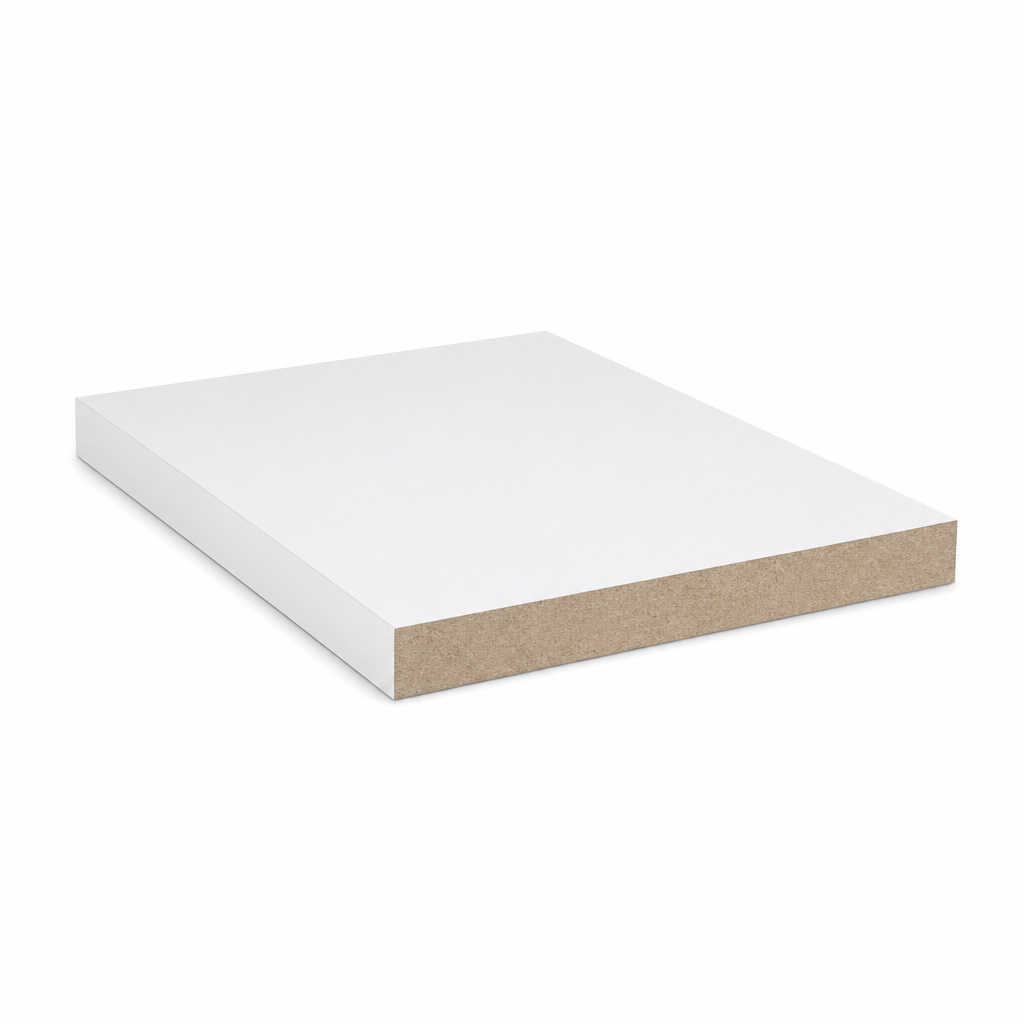 Shelving MDF Square Edge — 16' L