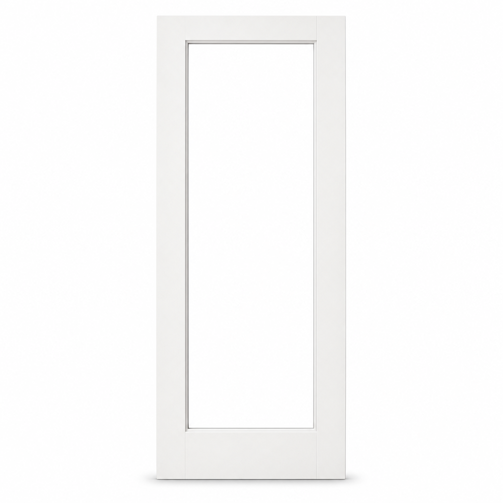 Flush Glazed 1 Lite Clear