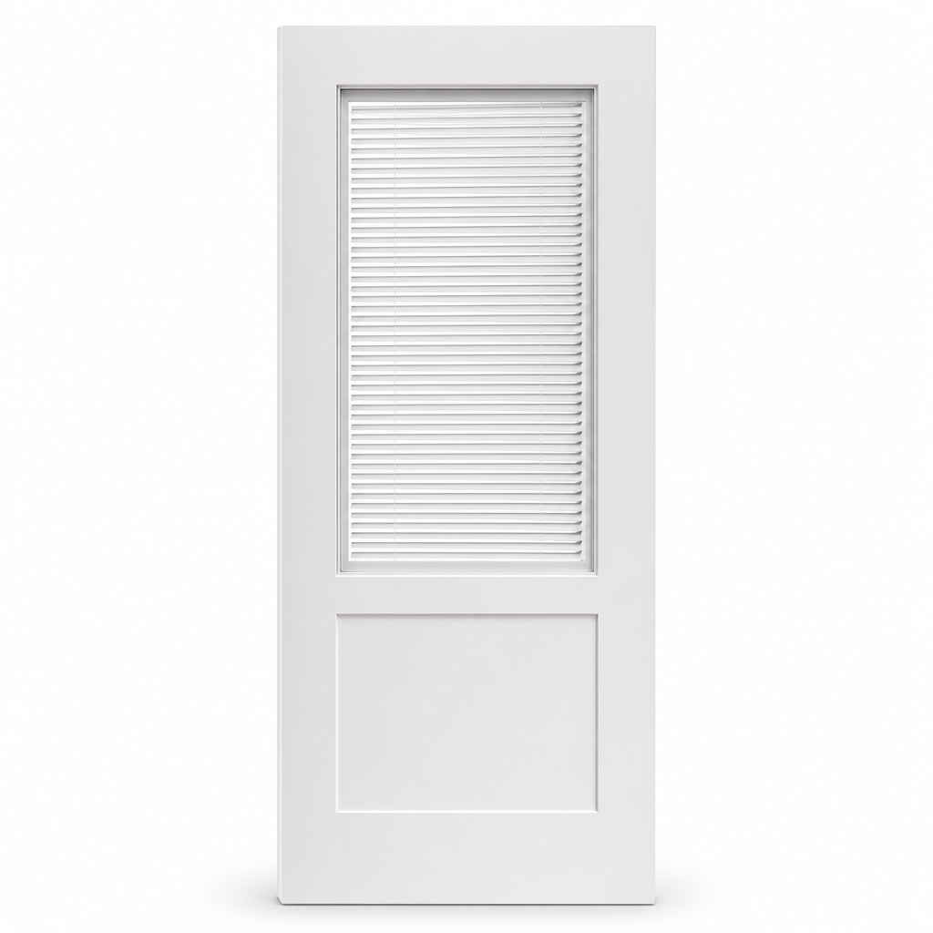 Flush Glazed Low E with Blinds (Raise/Tilt)