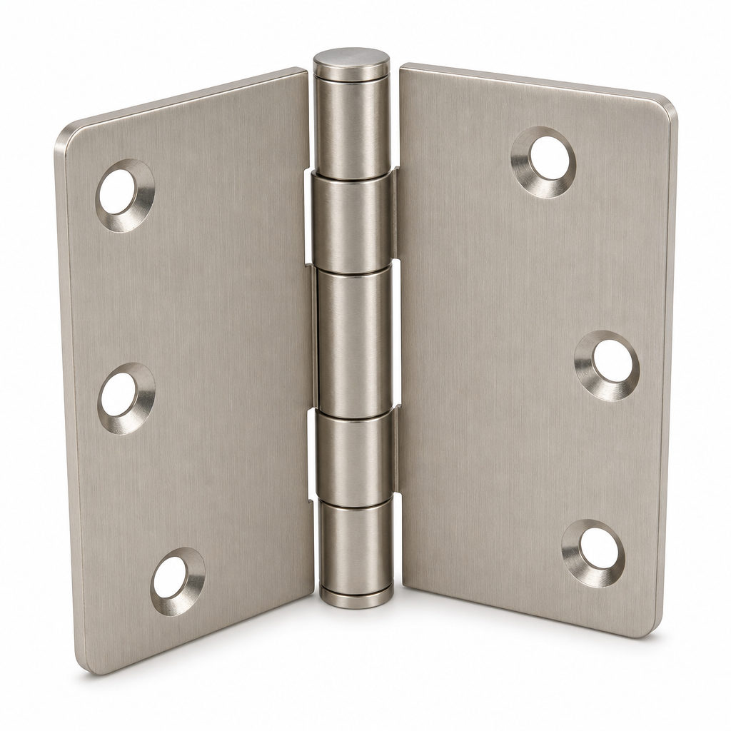 Interior Hinge 3-1/2" x 3-1/2" — 5/8" Radius