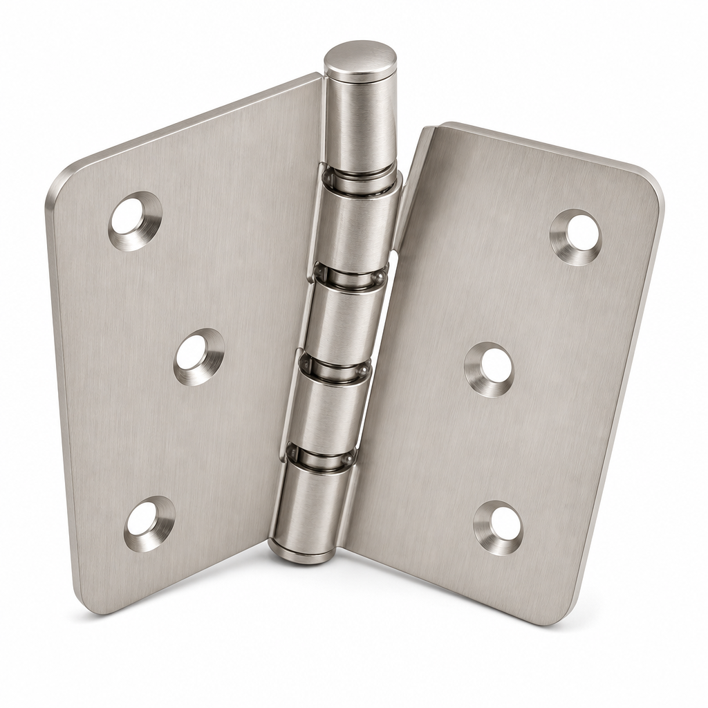 Ball Bearing Hinge 4" x 4" — 5/8" Radius