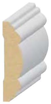 Bead & Barrel Chair Rail profile, model 649MUL