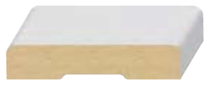 2 Round Edge Casing profile, model 122MUL