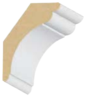 Cornice profile, model 407MUL