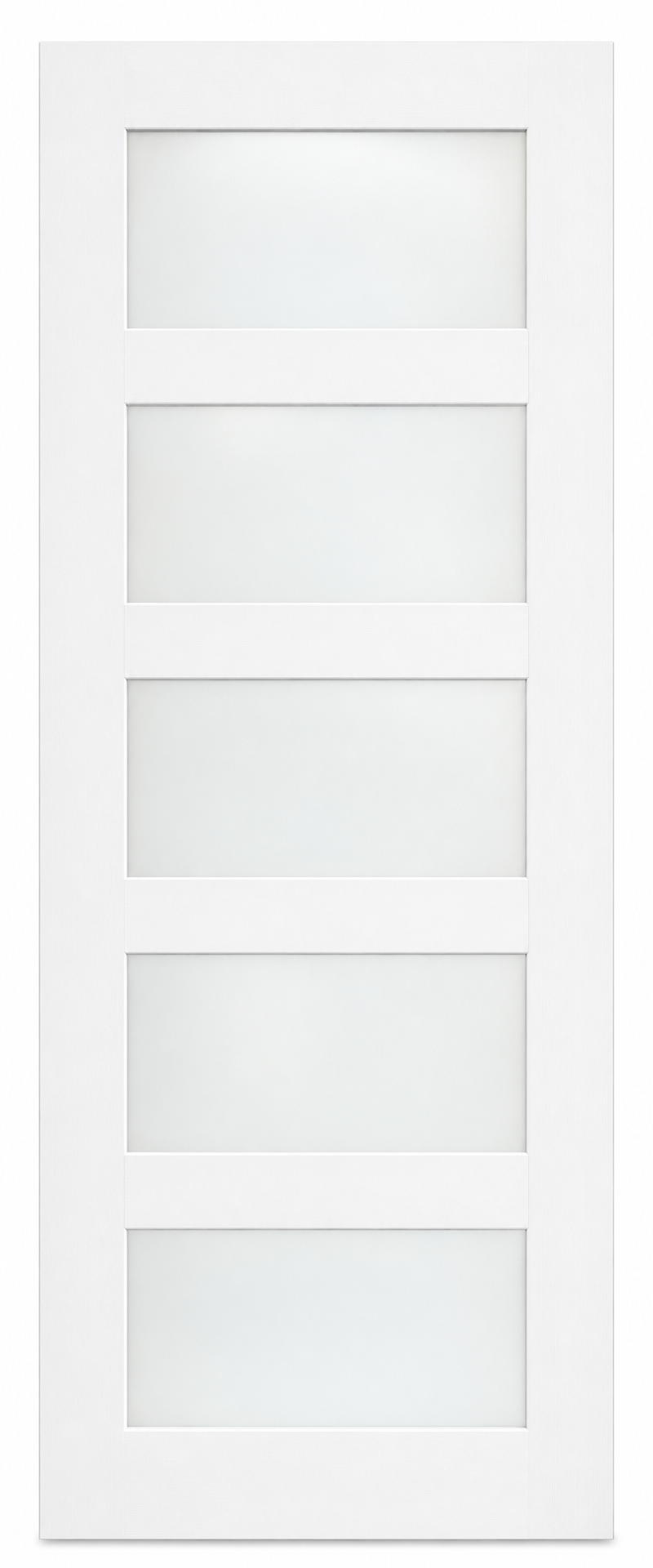 5 Equal Lite White Laminated Glass