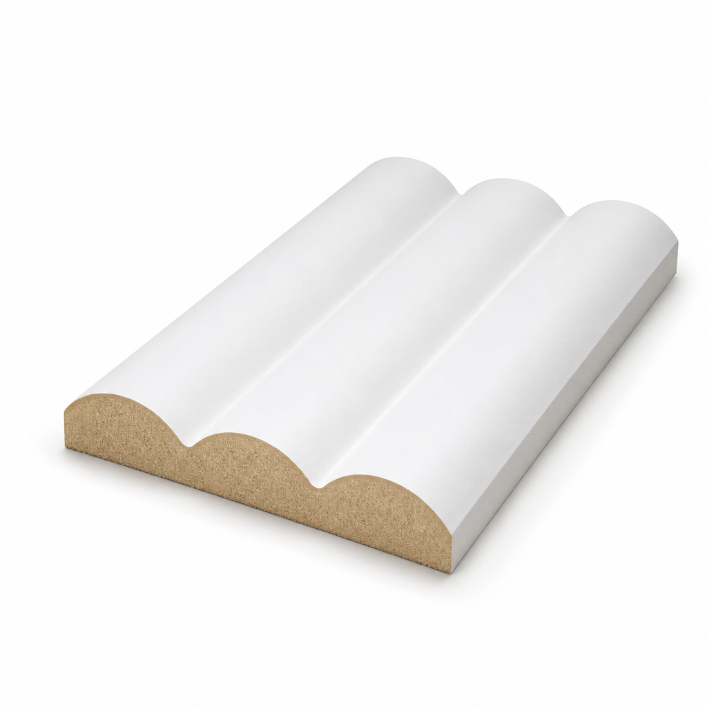 Flutes Wall Paneling profile, model 2015LDF
