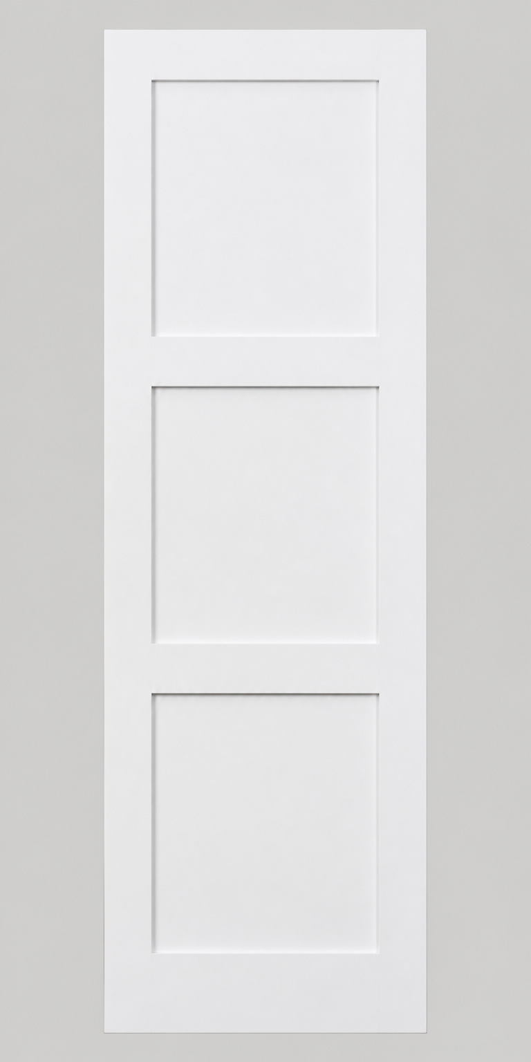 Shaker 3 Panel (3 Equal Panels)